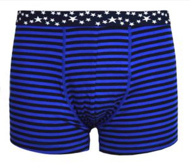 OEM svītraini zils vīriešu apakšveļa