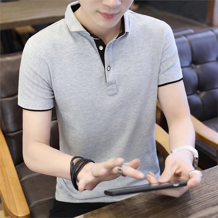 Wholesale High Quality Full Colorful Short Sleeve Polo Tshirt Custom Polo Shirt For Mens
